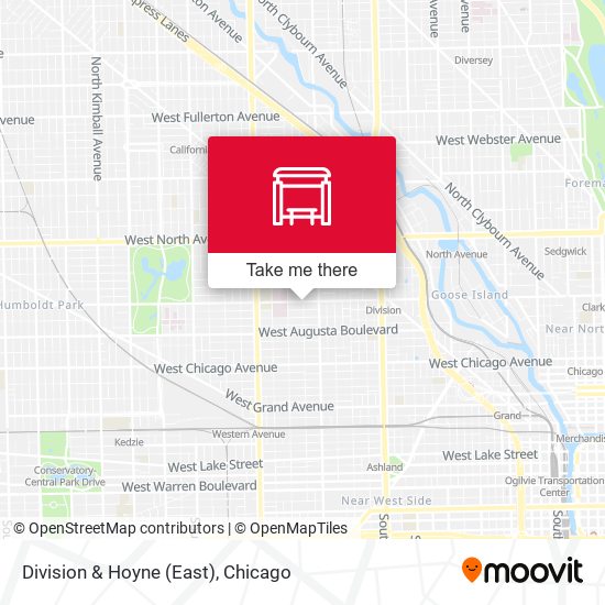 Division & Hoyne (East) map