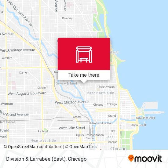 Division & Larrabee (East) map