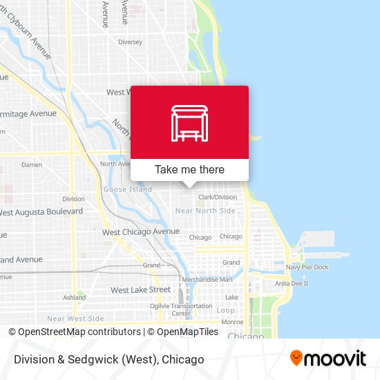 Mapa de Division & Sedgwick (West)