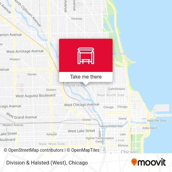 Division & Halsted (West) map