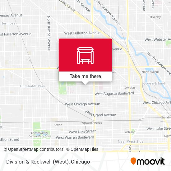 Mapa de Division & Rockwell (West)