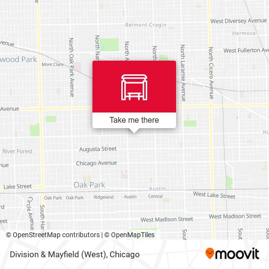 Division & Mayfield (West) map