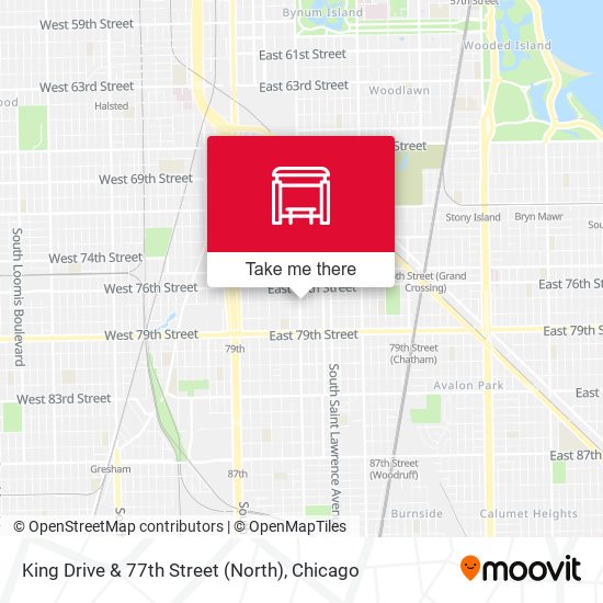 Mapa de King Drive & 77th Street (North)