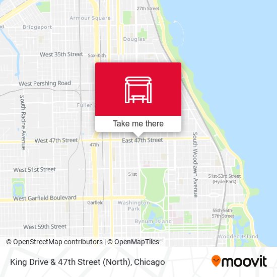 King Drive & 47th Street (North) map