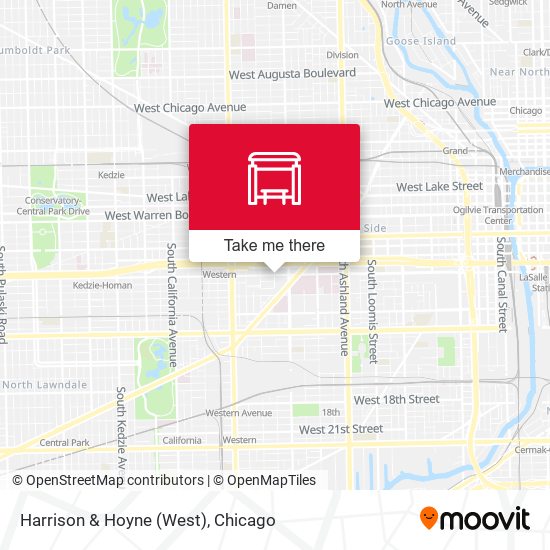 Harrison & Hoyne (West) map