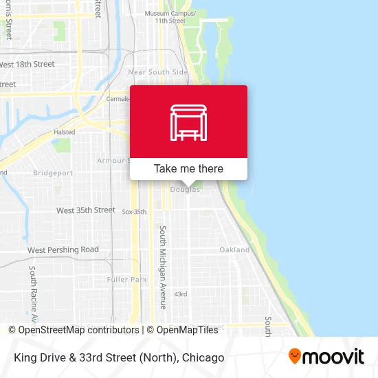 King Drive & 33rd Street (North) map