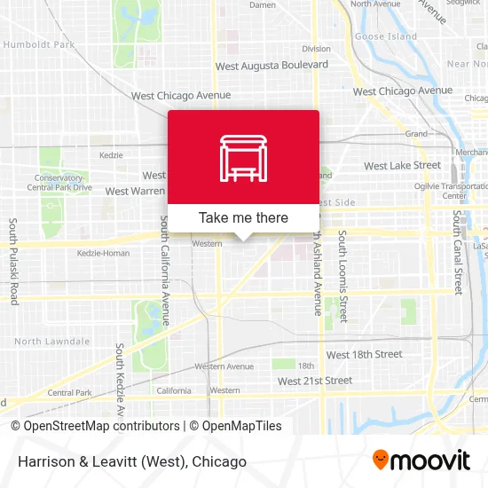 Harrison & Leavitt (West) map