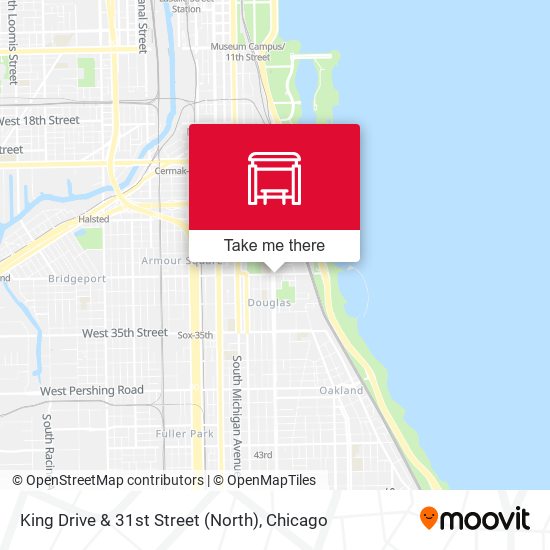 King Drive & 31st Street (North) map