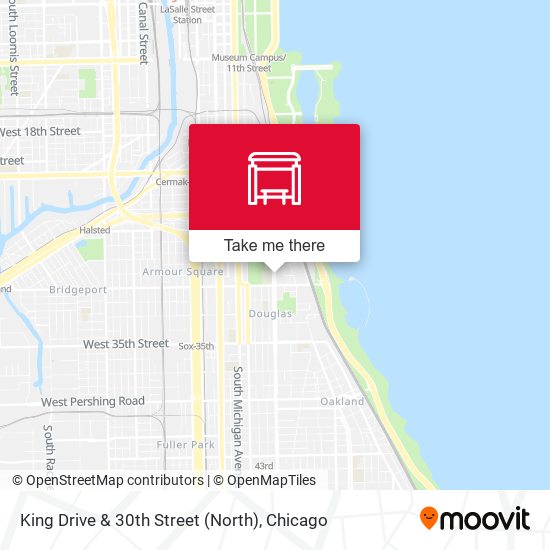 King Drive & 30th Street (North) map