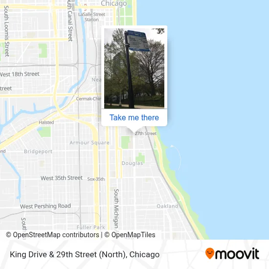 King Drive & 29th Street (North) map