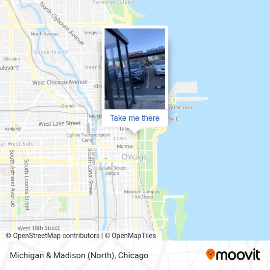 Michigan & Madison (North) map