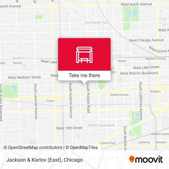 Jackson & Karlov (East) map