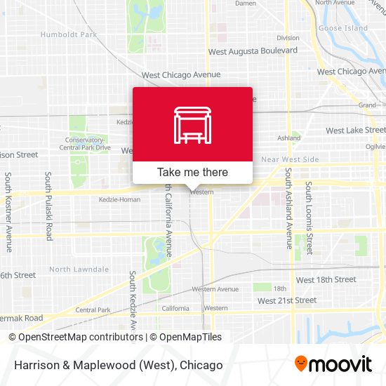 Mapa de Harrison & Maplewood (West)