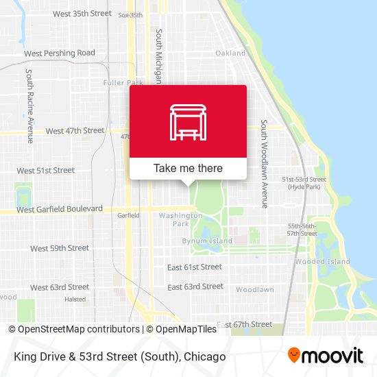 Mapa de King Drive & 53rd Street (South)