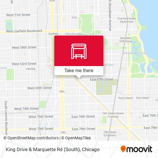 Mapa de King Drive & Marquette Rd (South)