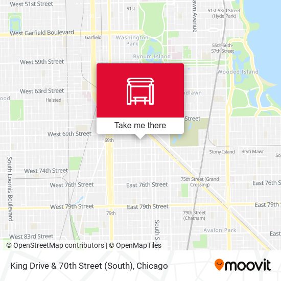 Mapa de King Drive & 70th Street (South)