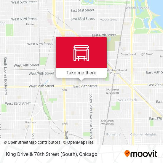 Mapa de King Drive & 78th Street (South)