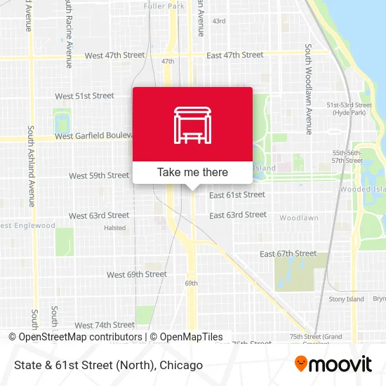 State & 61st Street (North) map