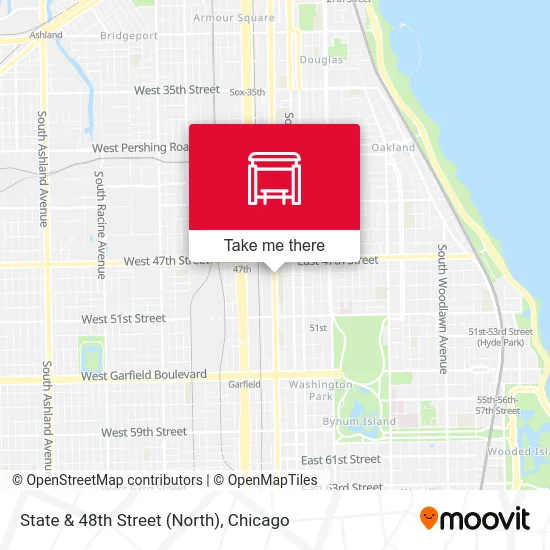 State & 48th Street (North) map