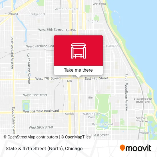 State & 47th Street (North) map