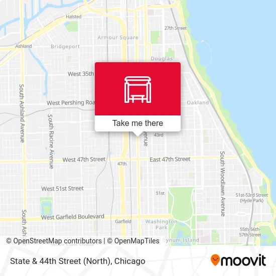 State & 44th Street (North) map