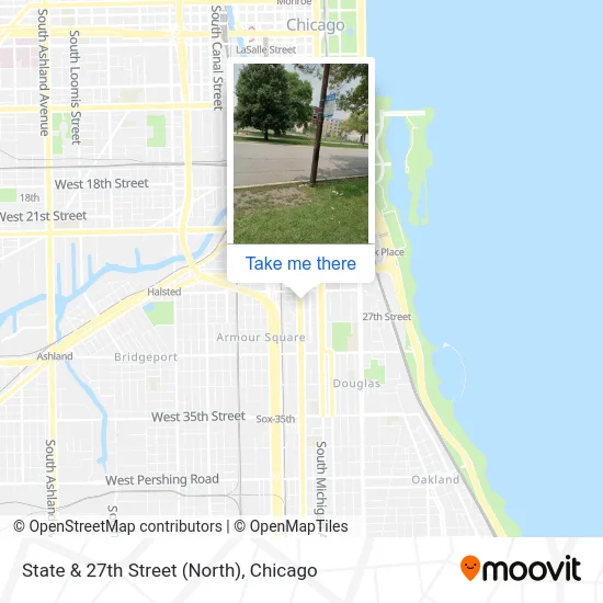 State & 27th Street (North) map