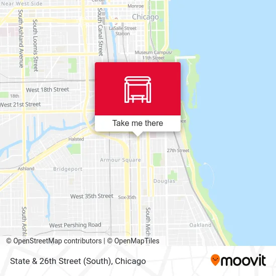 State & 26th Street (South) map