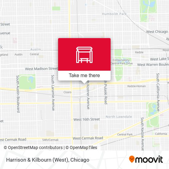 Mapa de Harrison & Kilbourn (West)