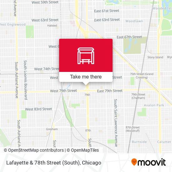Lafayette & 78th Street (South) map