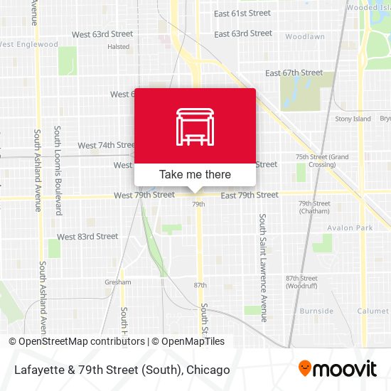 Lafayette & 79th Street (South) map