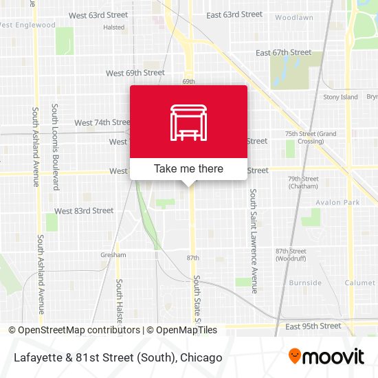 Lafayette & 81st Street (South) map