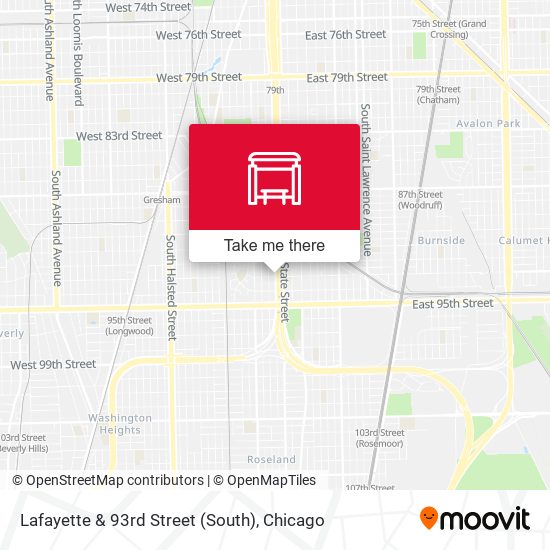 Mapa de Lafayette & 93rd Street (South)