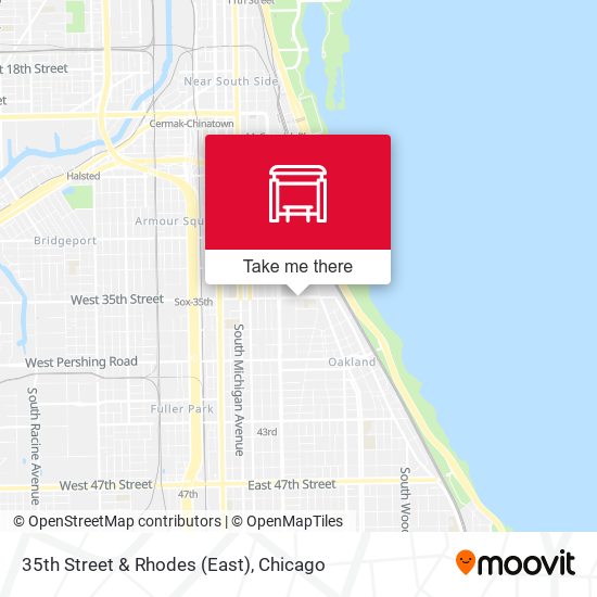 35th Street & Rhodes (East) map