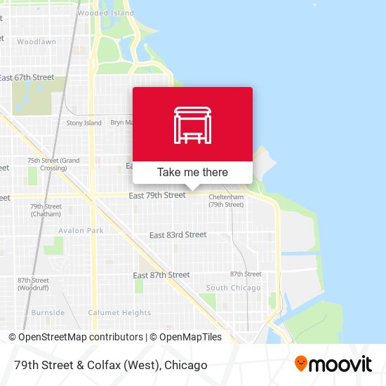 79th Street & Colfax (West) map