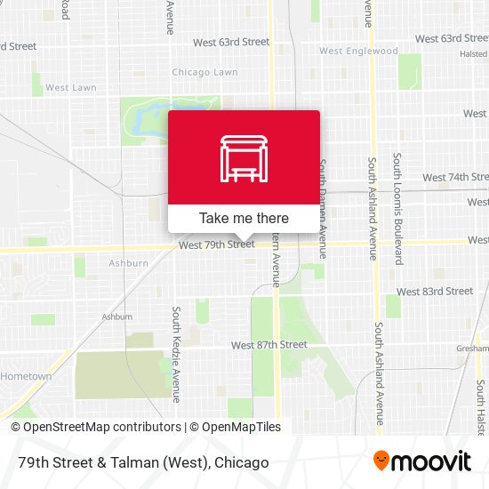 79th Street & Talman (West) map