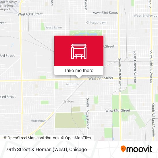 79th Street & Homan (West) map