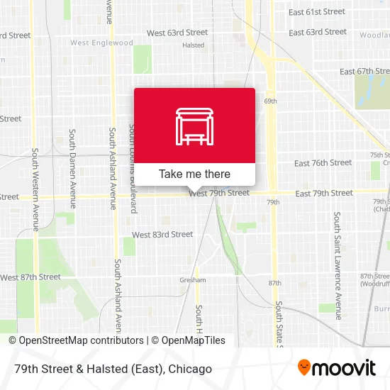 Mapa de 79th Street & Halsted (East)