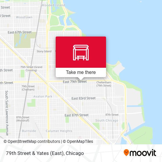 79th Street & Yates (East) map