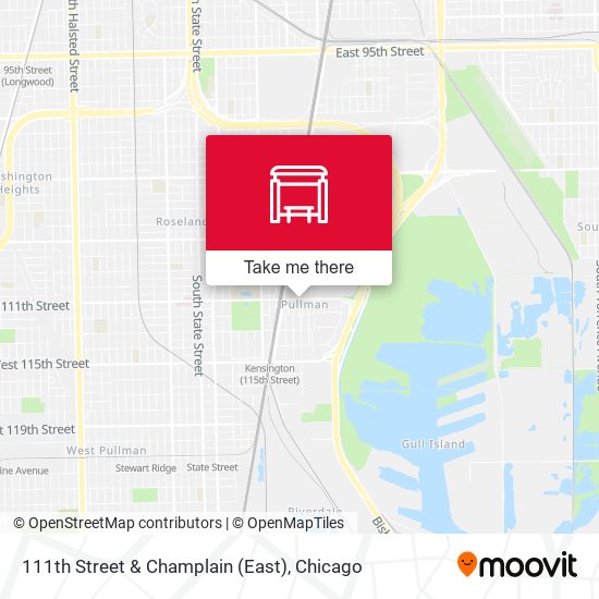 111th Street & Champlain (East) map