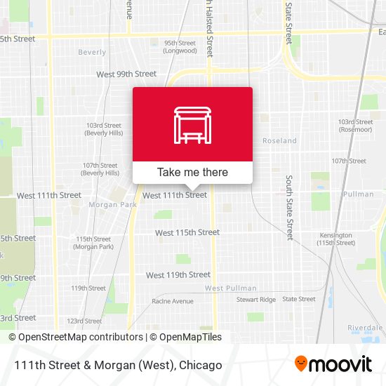 111th Street & Morgan (West) map