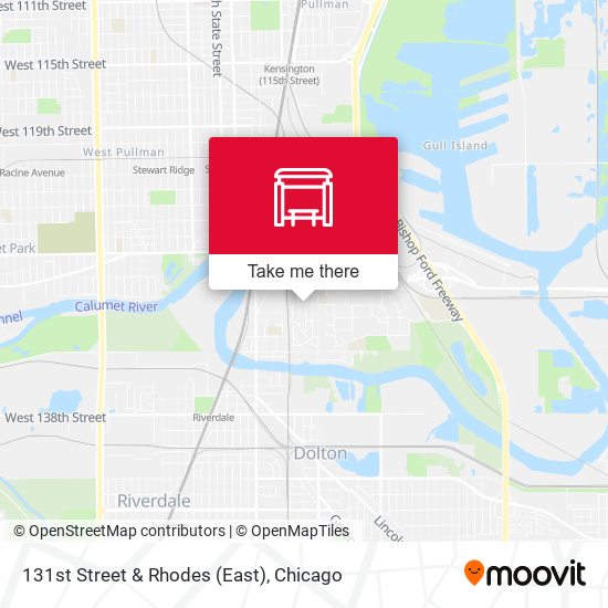 131st Street & Rhodes (East) map