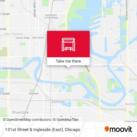 Mapa de 131st Street &  Ingleside (East)