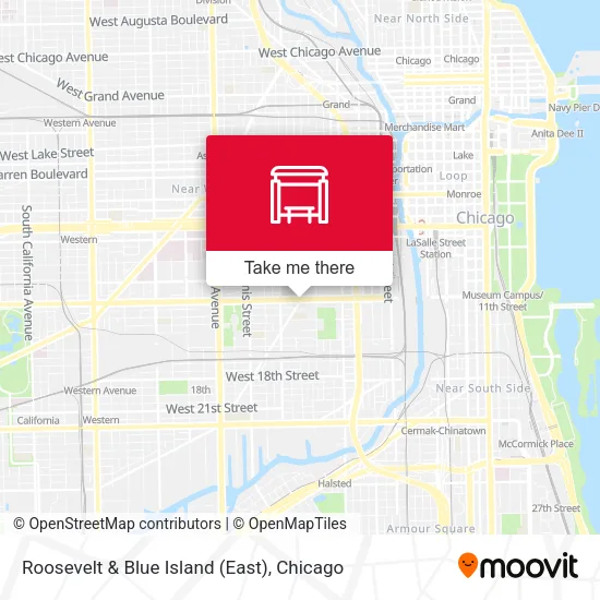 Roosevelt & Blue Island (East) map