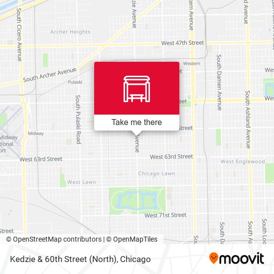 Kedzie & 60th Street (North) map