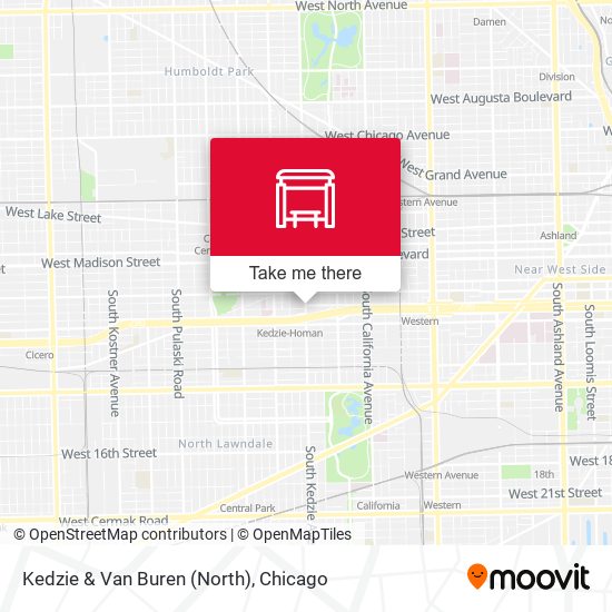 Mapa de Kedzie & Van Buren (North)