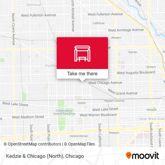 Kedzie & Chicago (North) map