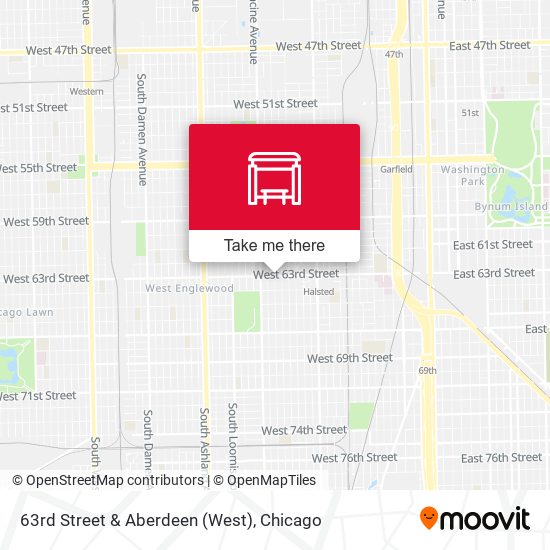 63rd Street & Aberdeen (West) map