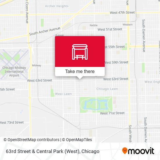 63rd Street & Central Park (West) map