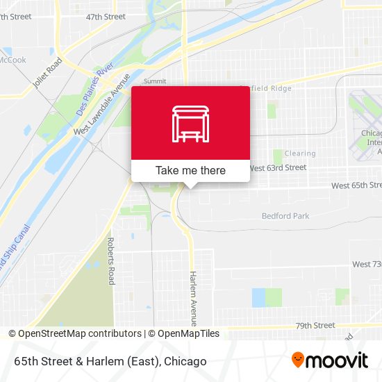 65th Street & Harlem (East) map