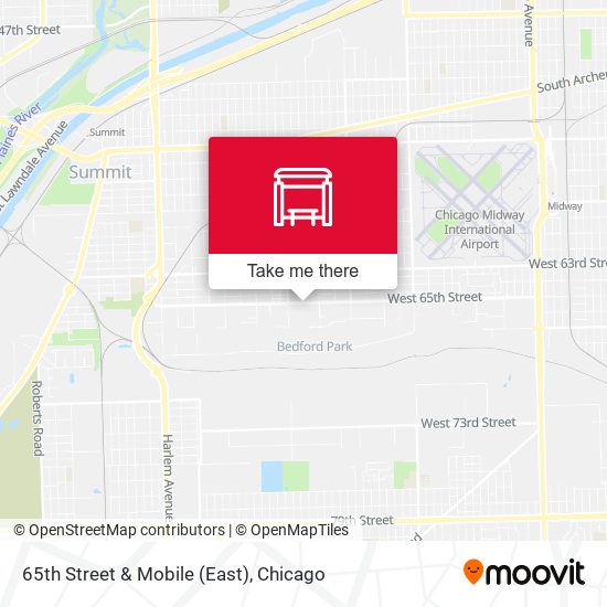 Mapa de 65th Street & Mobile (East)
